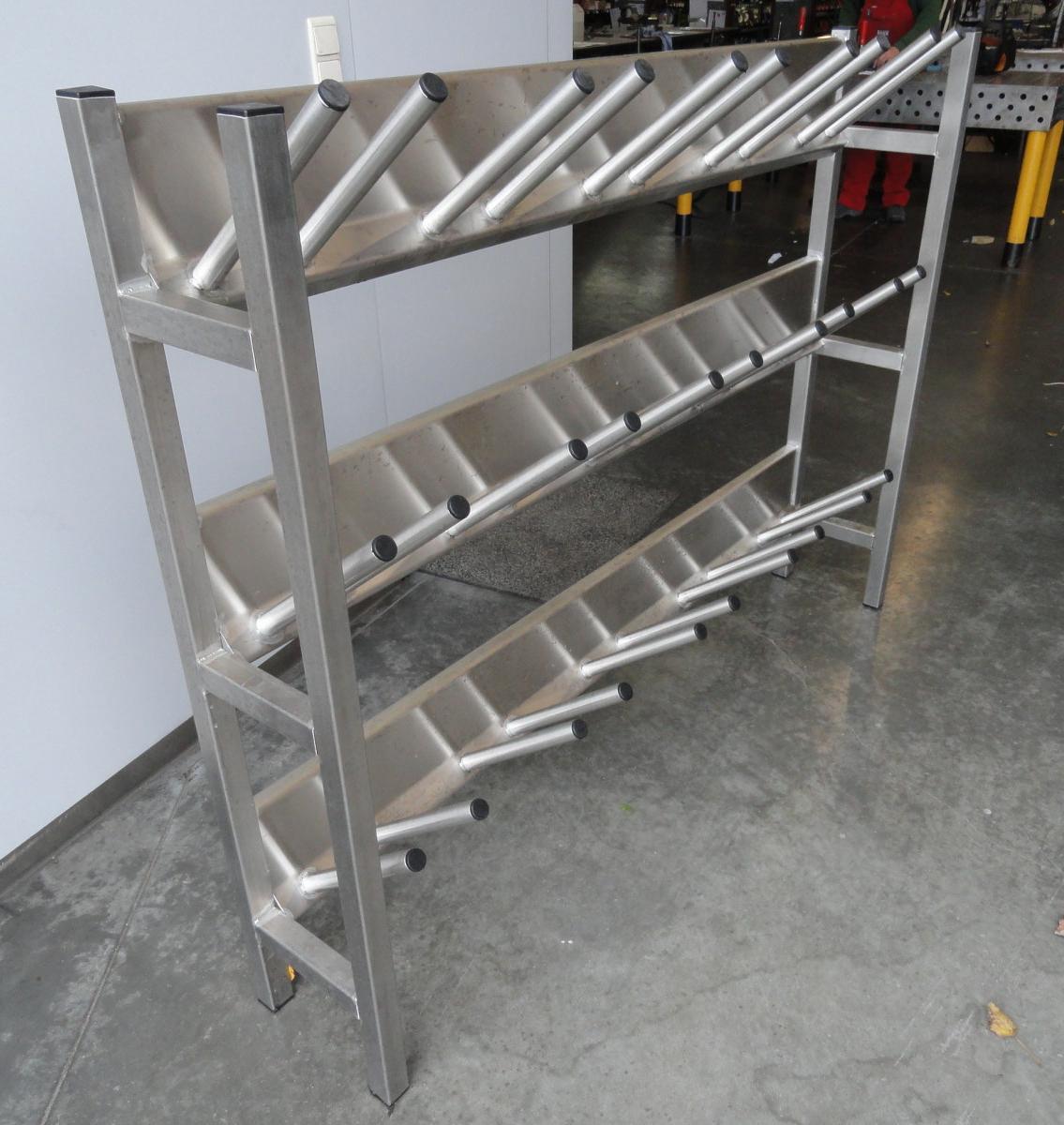Opbergen - Laarzenrek - Inox