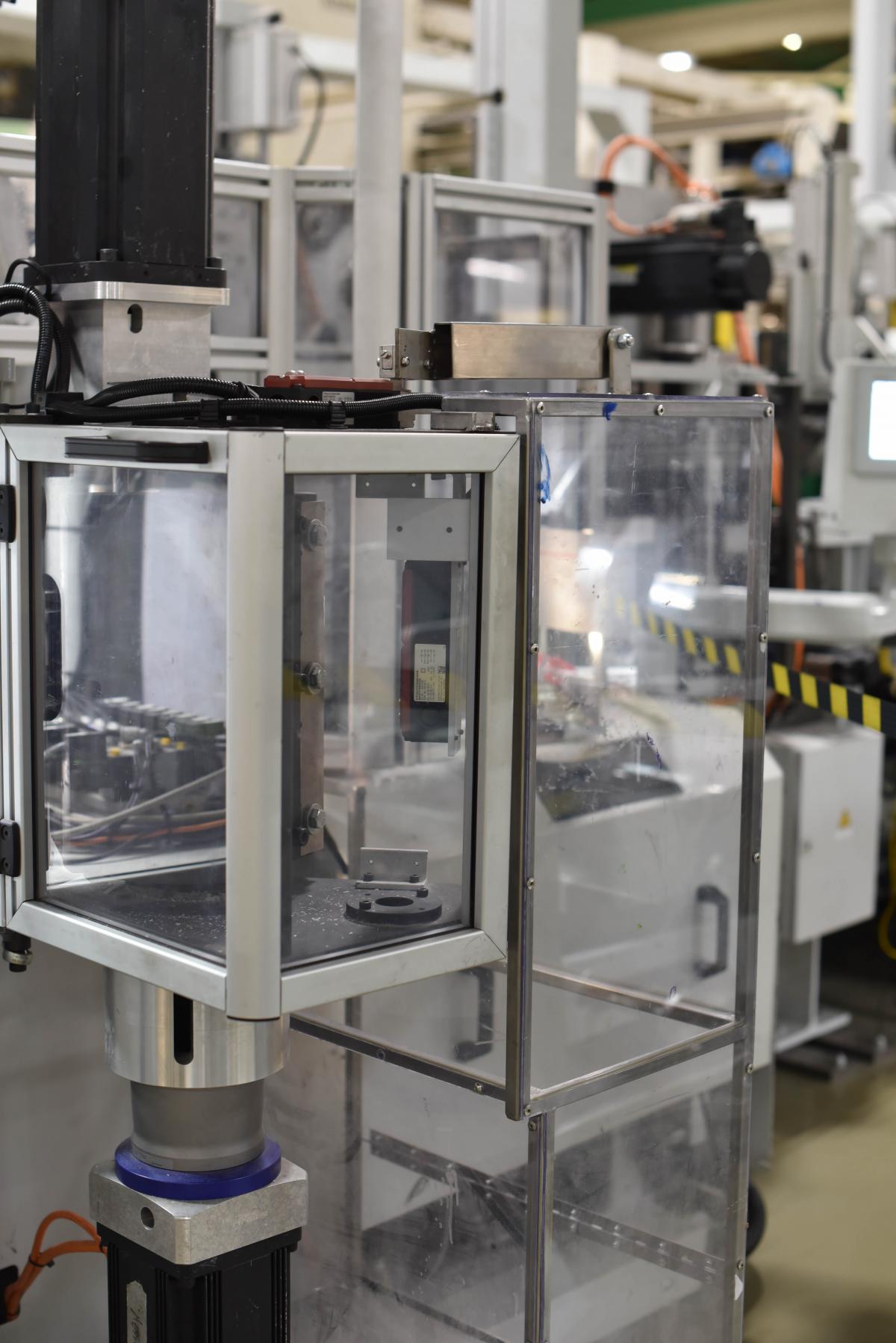 Bescherming - Afscherming machine - Inox - Plexi