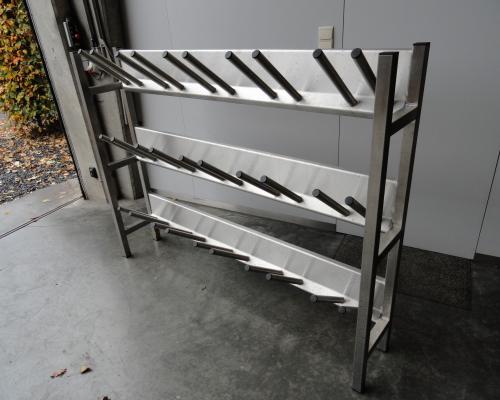 Opbergen - Laarzenrek - Inox