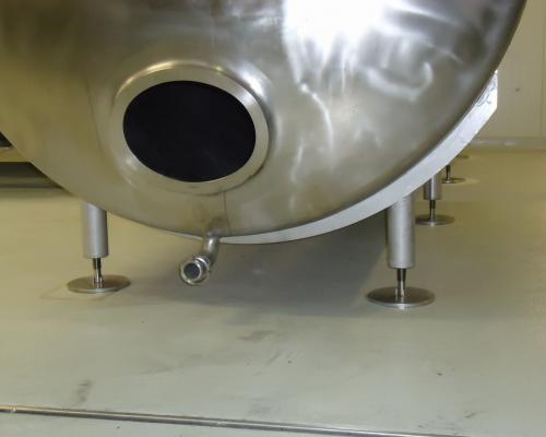 Piping en ketels - Onderstel ketel - Brouwerij - Inox
