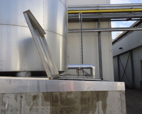 Bescherming - Bekleding - Dakstructuur tank - Inox
