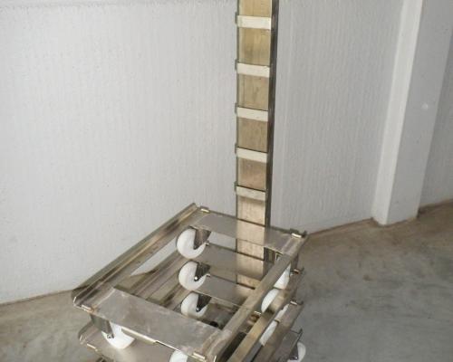 Industrie - Stapelkar vleeskarren - Inox