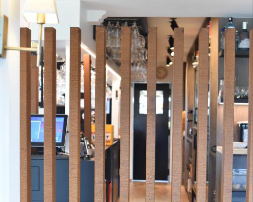 Interieur - Afscherming - Ruimteverdeling - Cortenstaal